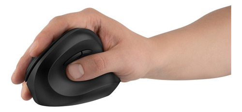 Mouse Inalámbrico Vertical 800 / 1100 / 1500 Dpi, Negro
