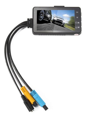 Grabador De Cámara De Moto Dvr Lente Impermeable Dash Cam