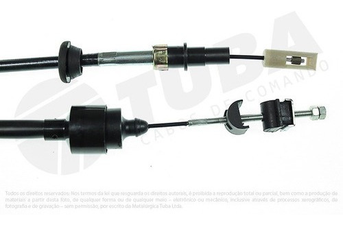 Cabo De Embreagem Polo Classic 99/00/01 - Reg. Manual - 5034