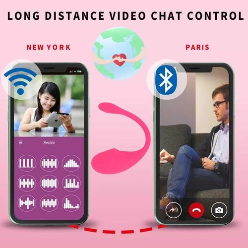 Vibrador Interactivo Con App Control A Distancia Parejas