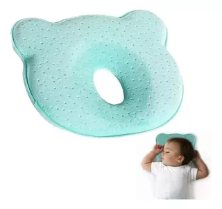 Travesseiro Bebê Plagiocefalia Posicional Anti Cabeça Chata