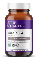 Comprar New Chapter Magnesio + Ashwa + Glicinato De Mg 30caps Sfn