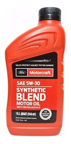 Aceite Semisintetico 5w30 Motorcraft 