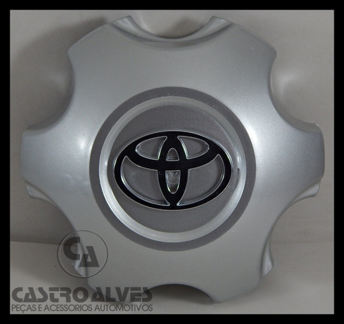 Imagem 2 de 6 de 04 Calota Tampa P/ Roda Importada Hilux Sw4 Aro 20