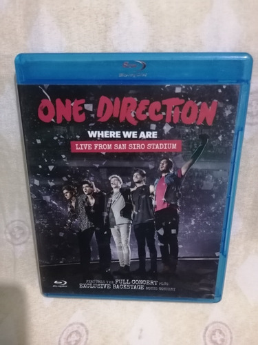Blu Ray: 1d One Direction - Where We Are Live From San Siro
