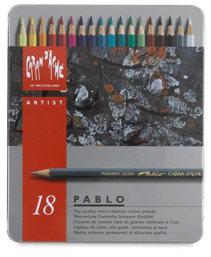 Caran Dache Set De 18 Lapices De Color Pablo (666.318)