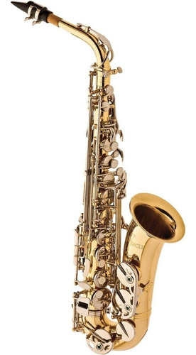 Sax Tenor Eagle St 503 Ln Laqueado C/ Chaves Niqueladas