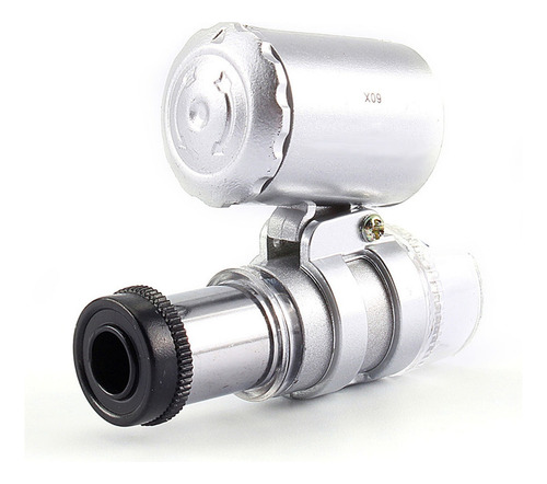 A Microscopio Bolsillo Mini Lupa Lupa For Joyería 60x