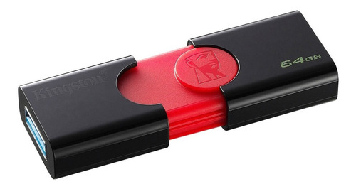 Imagen 7 de 7 de Pendrive Kingston Dt106/64gb Usb 3.0 Datatraveler 106 Type-a