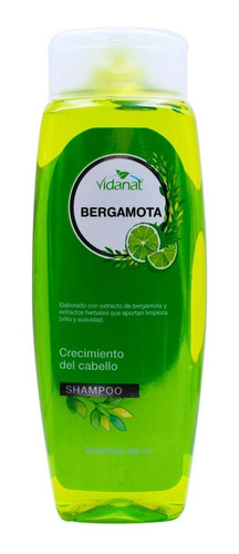 Shampoo Bergamota Vidanat 500 Ml 