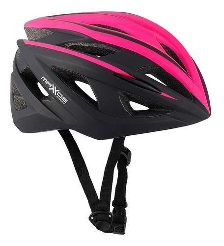 Capacete Ciclismo Mattos Racing Flash Com Led Mtb Bicicleta Cor Rosa Tamanho Único