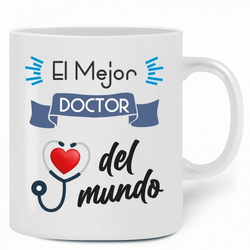 Taza De Cerámica Profesiones Doctor - Personalizada 