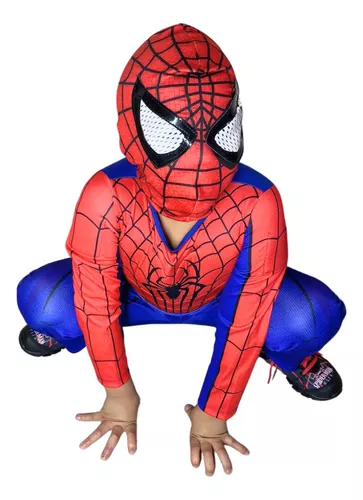 FANTASIA INFANTIL HOMEM ARANHA DRESS UP TAM UNICO - FANTASIA INFANTIL HOMEM  ARANHA - RICA FESTAS