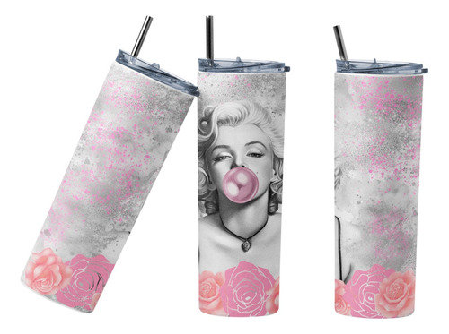  Termo Botella Térmica Marilyn Monroe Hollywood Icono De 60 