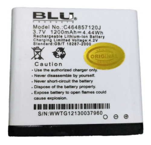 Bateria Pila Blu Junior 4.0 Dash Jr 4.0 D142 