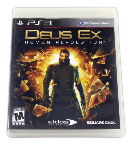 Deus Ex Human Revolution Original Playstation 3 Ps3