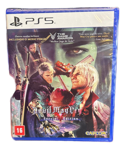 Devil May Cry 5 Ps5 Físico Lacrado
