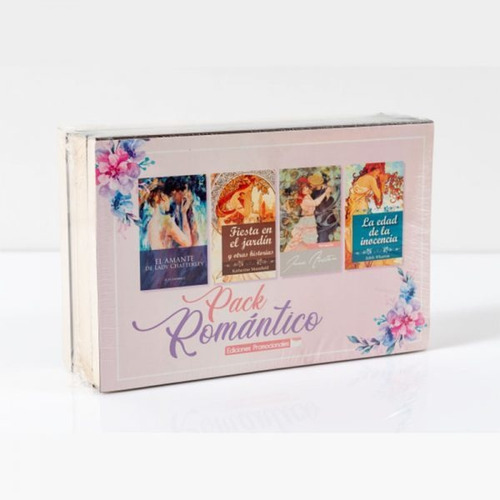 Pack Románticos 4 Libros