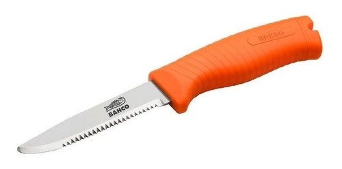 Imagen 2 de 3 de Cuchillo De Rescate Bahco Pesca Flotante 1446 Acero Inox