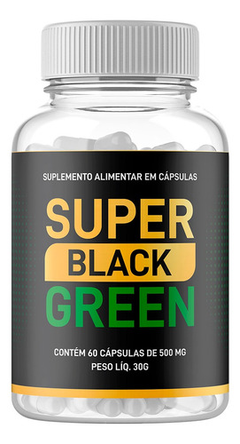 Leve 3 Pague 2 Super Black Green® Original - Para 3 Meses