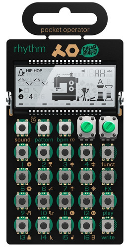 Po-12 Rhythm Pocket Operator Drum Machine Audiotecna