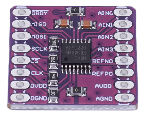 Ads1220 Adc I2c Conve Analógico A Digital De 24 Bits De Bajo
