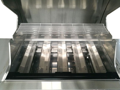 Parrilla Gas Bbq Grill Q5 G2 Acero Inox Tapa 4 Quemadores