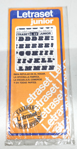 Letraset Junior L7 L8 L9 L10 L11 L12 L15