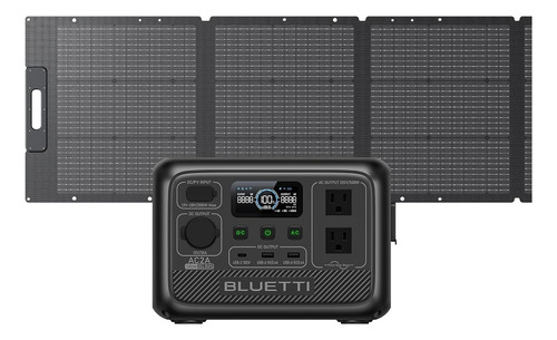 Bluetti Estación De Energía Portátil Ac2a +panel Solar Pv200