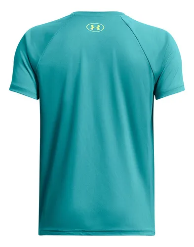 Polera Manga Corta Stadium Light Niño Azul