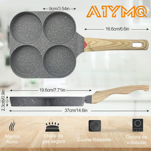 Bc Sartén Antiadherente For Huevos,sartén Antiadherente Con
