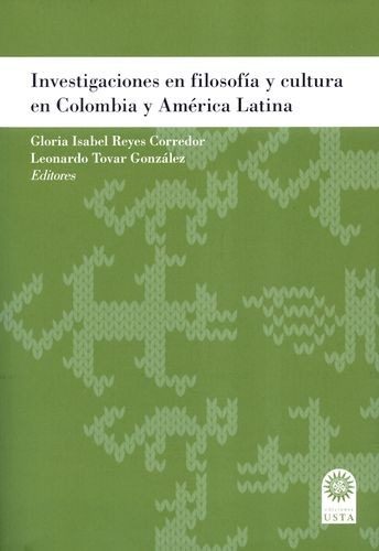 Libro Investigaciones En Filosofía Y Cultura En Colombia Y