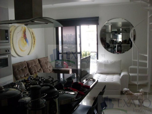 Imagem 2 de 15 de Apartamento Duplex Com 51m² Próximo A Estação Moema. - Em4868