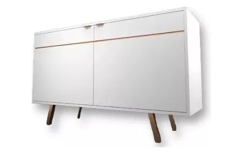 Aparador Buffet 2 Portas Sapateira Multiuso 110cm