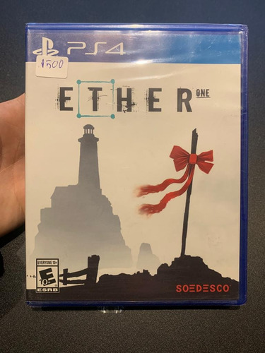 Ether One Ps4 Sellado