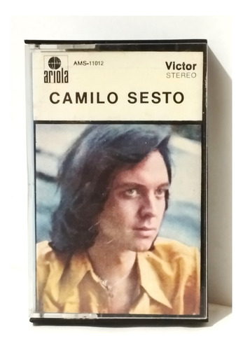 Casete Camilo Sesto - Camilo Sesto 1974 Ariola - Argentina