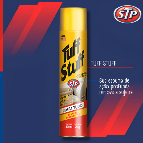 Tuff Stuff Espuma Limpeza Bancos Carpetes Painéis Tapetes