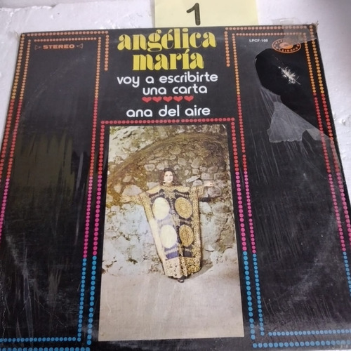 Disco Lp: Voy A Escribir Una Carta- Angélica Maria