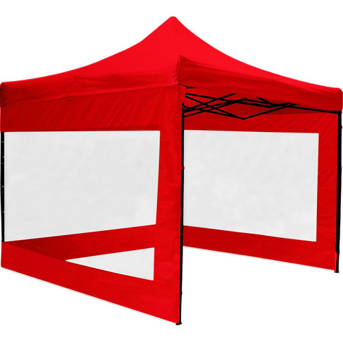 Carpa Plegable 3x3 M Con Paredes Transparentes Impermeable 6