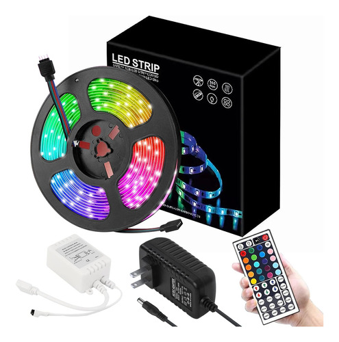 2 Diy 5m Smd Rgb 5050 Ip67 Impermeable 300 Led Tira Luz Cint