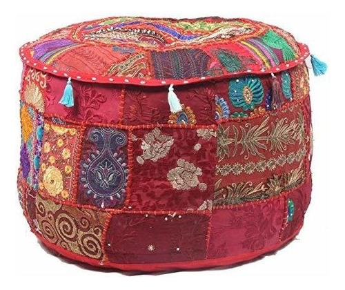 Ganesham Indian Hippie Vintage Almohada De Algodón Y C