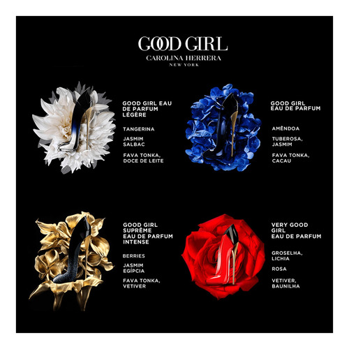 Carolina Herrera Good Girl Perfume Feminino - Edp 80ml Blz