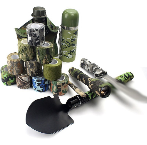 Vendaje Autoadhesivo De Camuflaje Para Caza Y Deportes,3 Uds