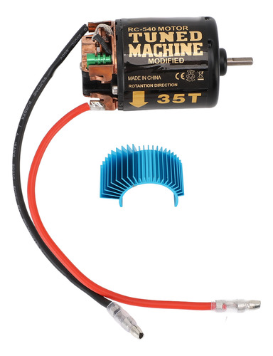 1/10 Rc Brushed Motor Car Crawler Car 540 Blue Heatsink For