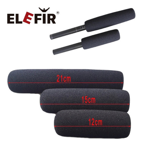 Imagen 4 de 8 de Paravientos Filtro Antipop P/ Microfono Boom - 15 Cm -elefir