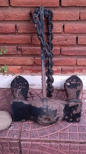 Ancla Antigua De Colección - Antigüedad Única (Usado)