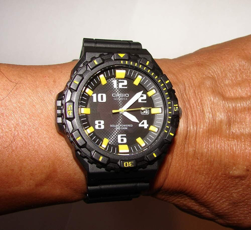 Relogio Casio Mrw S300h-1b3v Solar Análogo Catraca À Vista