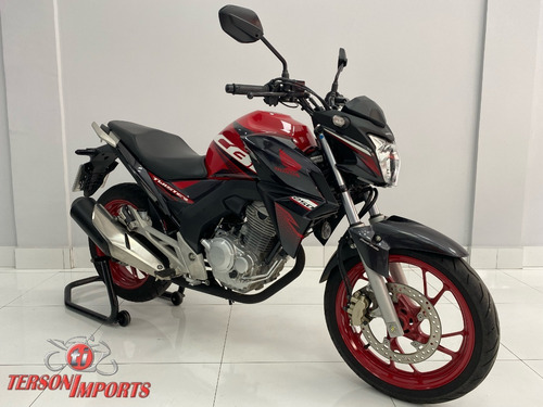 Imagem 7 de 9 de Honda Cb Twister 250f Cbs 2020 Vermelha