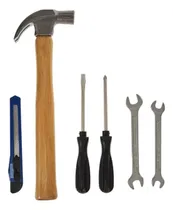 Comprar Kit Jogo Com Martelo Chaves Fixas Chaves De Fenda E Estilete