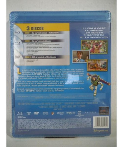 Imagen 3 de 3 de Toy Story 3 Blu-ray + Dvd Blu Ray Disc